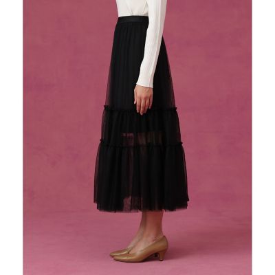 チュールティアード スカート | ANAYI/アナイ | 三越伊勢丹オンライン