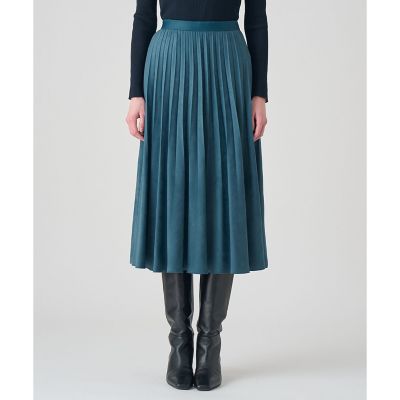 フェイクスエードプリーツスカート | ANAYI/アナイ | 三越伊勢丹