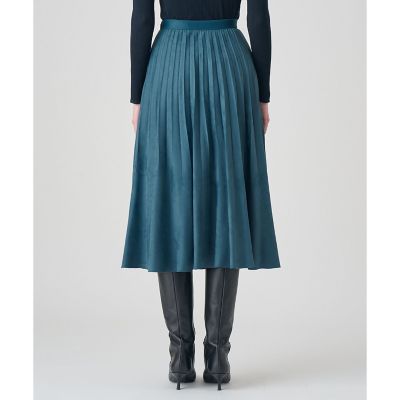 フェイクスエードプリーツスカート | ANAYI/アナイ | 三越伊勢丹