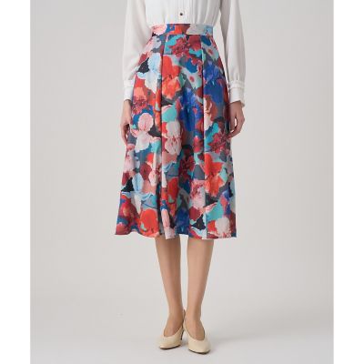 アートフラワータックフレア スカート | ANAYI/アナイ | 三越