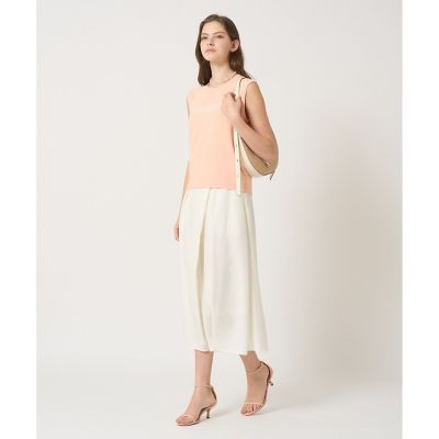 【予約商品５月下旬以降順次お届け】ドライスラブアシメラップパンツ