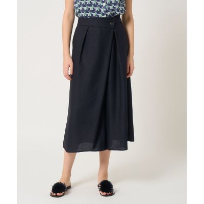 【予約商品５月下旬以降順次お届け】ドライスラブアシメラップパンツ