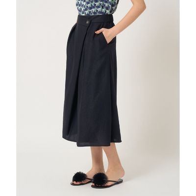 【予約商品５月下旬以降順次お届け】ドライスラブアシメラップパンツ