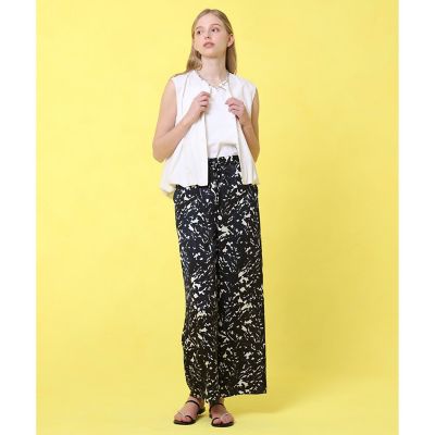 【予約商品５月下旬以降順次お届け】ｓｈａｄｅ　ｏｆ　ｎｉｇｈｔ　プリント　イージーパンツ
