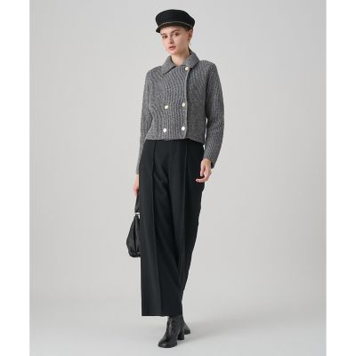 ANAYI アナイ/ワイドパンツ 36 セットアップ対応商品】リネンストレッチワイドパンツ | ANAYI