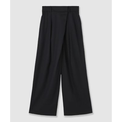 ANAYI/アナイ ソフトサキソニーラップフウパンツ 95ブラック パンツ・ズボン【三越伊勢丹/公式】