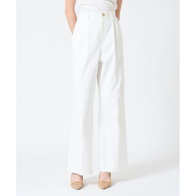 ANAYI/アナイ デニムライクタックパンツ 01ホワイト パンツ・ズボン【三越伊勢丹/公式】