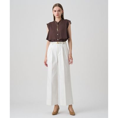お値下げ★ANAYI アナイ デニムライクパンツ【新品タグ付き】 セットアップ対応商品】デニムライクタックパンツ | ANAYI/アナイ