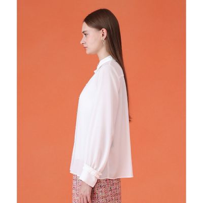 ポリデシンプリーツディテールブラウス | ANAYI/アナイ | 三越伊勢丹