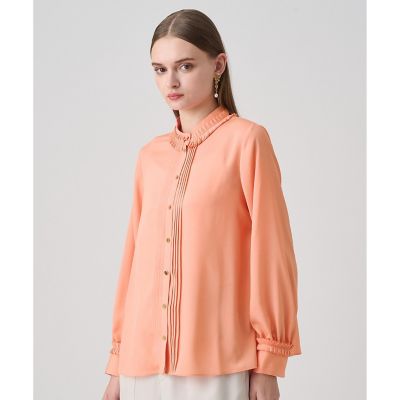 ポリデシンプリーツディテールブラウス | ANAYI/アナイ | 三越伊勢丹