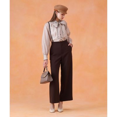 ドットオーガンジーリボンブラウス | ANAYI/アナイ | 三越伊勢丹