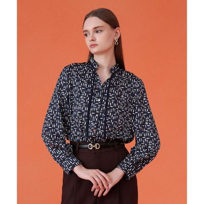 ANAYI ブラウス　ブルー ANAYI / アナイ シャツ・ブラウス（条件：ブルー系