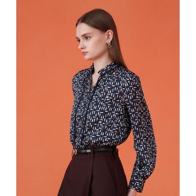 PRADA リッププリント フリル袖チュニック　38サイズ PRADA リッププリント フリル袖チュニック 38サイズ 楽天市場