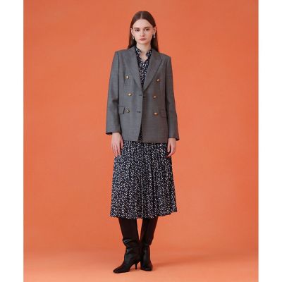 セットアップ対応商品】リッププリントフリルネック ブラウス | ANAYI
