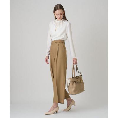 ハンマーサテンスタンド　ブラウス