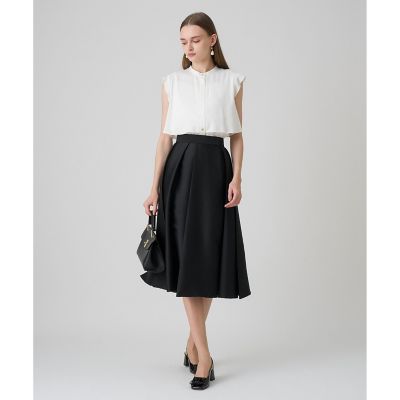 【期間限定お値下げ】アナイ♡バックサテンノースリーブブラウス バックサテンノースリーブブラウス | ANAYI/アナイ | 三越伊勢丹