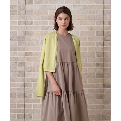 アナイワンピース ストレッチクロスヘムフリルワンピース | ANAYI/アナイ | 三越