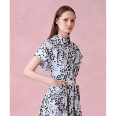 マリンチェーンプリントポケット ワンピース | ANAYI/アナイ | 三越