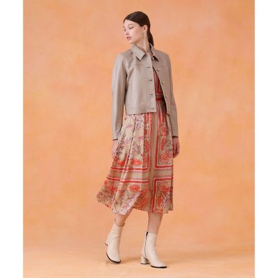ANAYI ドットプリントタックワンピース 36 ANAYI ドットプリントタックワンピース 36 - メルカリ