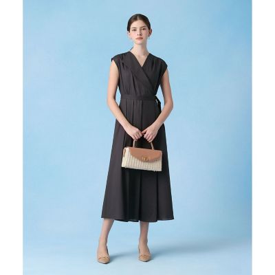 ビエラコットンカシュクールワンピース