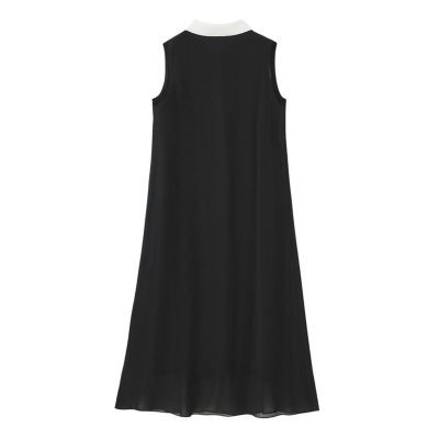 【未使用】ANAYI サマーシフォンワンピース　36 ANAYI ワンピース シフォンコンビ配色カラー : ZOZOTOWN Yahoo