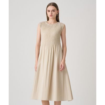 サッカーストレッチプリーツ ワンピース | ANAYI/アナイ | 三越伊勢丹