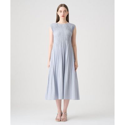 サッカーストレッチプリーツ ワンピース | ANAYI/アナイ | 三越伊勢丹