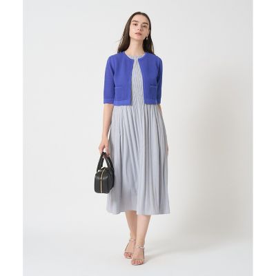 サッカーストレッチプリーツ ワンピース | ANAYI/アナイ | 三越