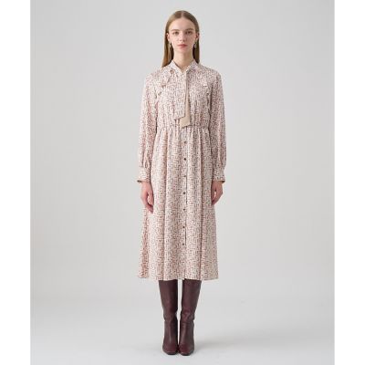 リッププリントボウタイフレア ワンピース | ANAYI/アナイ