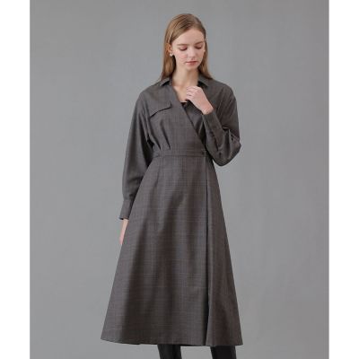 ウールサキソニーカシュクールワンピース | ANAYI/アナイ | 三越伊勢丹