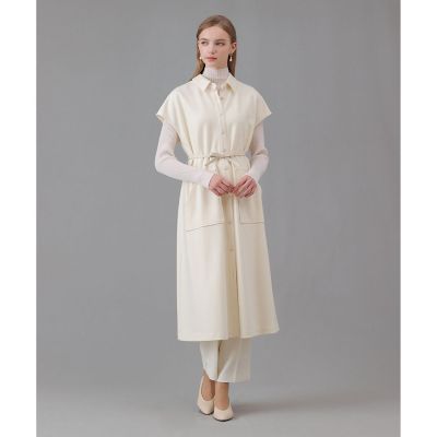 未使用☆タグ付き☆ANAYI アナイ ウールシルクミラノリブジレ 厚手 ロング丈 ティアードミラノリブジレ | ANAYI/アナイ | 三越伊勢丹オンライン