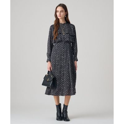 ホースシュープリントフリルワンピース | ANAYI/アナイ | 三越伊勢丹