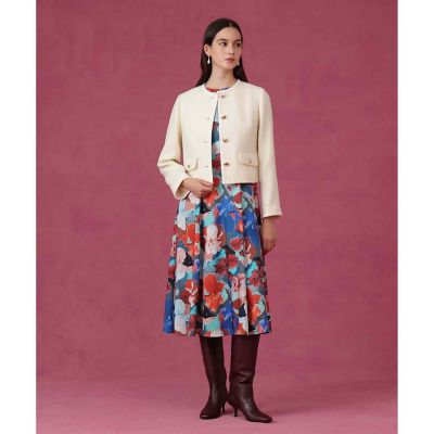 アートフラワープリント フレアワンピース フラワープリントフレアワンピース / GRACE CONTINENTAL | GRACE