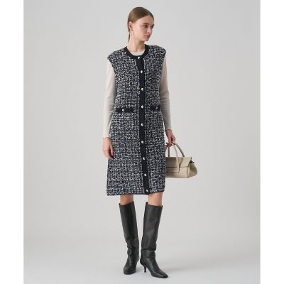 モールツイードワンピース | ANAYI/アナイ | 三越伊勢丹オンライン