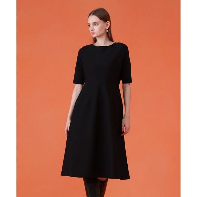 ＜ANAYI＞バックＶネックシルエットワンピース