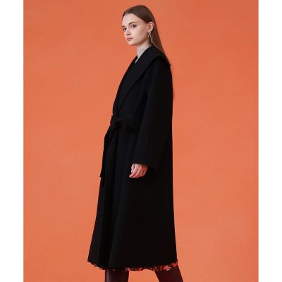 ANAYI アナイ　ビッグカラー　アンゴラ　ウールコート　美品 ANAYI アナイ ビッグカラー アンゴラ ウールコート 美品 ANAYI