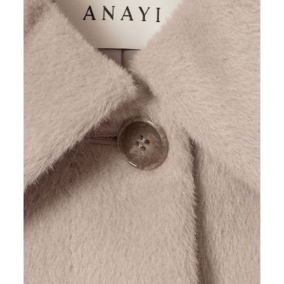 アルパカシャギーショートコート | ANAYI/アナイ | 三越伊勢丹