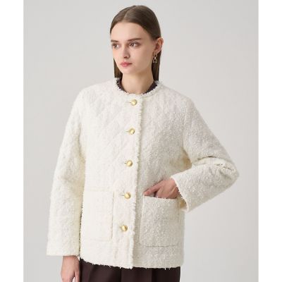 フラッグツイードキルティングコート | ANAYI/アナイ | 三越伊勢丹