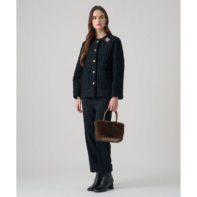 フラッグツイードキルティングコート | ANAYI/アナイ | 三越伊勢丹