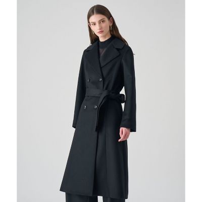 完売！ANAYI 伊MTR社 ピュアカシミヤ100％ カシミヤドレストレンチ S ANAYI｜カシミヤドレストレンチコート | Rakuten Fashion(楽天