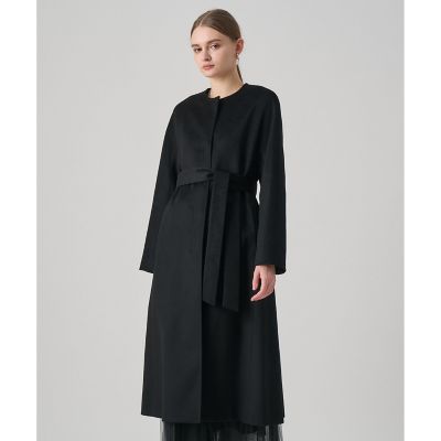 カシミヤベルト付きクルーコート | ANAYI/アナイ | 三越伊勢丹