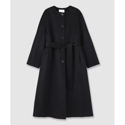 ＜ANAYI＞ジベリーノカシミヤクルーネックコート