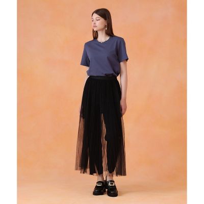 【518】アナイ　コットンアセテートガーターコクーン　プルオーバー　38 518】アナイ コットンアセテートガーターコクーン プルオーバー
