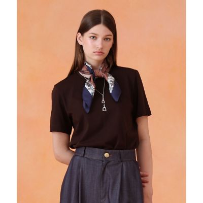 23SS♡ANAYI アナイ シアーレーヨン天竺パフプルオーバー 38 コットン天竺刺繍プルオーバー | ANAYI/アナイ | 三越伊勢丹