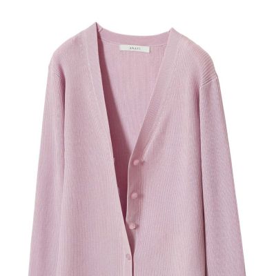 アセテートポリエステルVカーディガン | ANAYI/アナイ | 三越伊勢丹