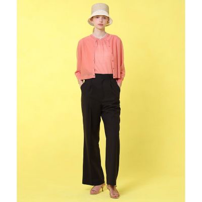 【予約商品５月下旬以降順次お届け】シアー天竺ギャザー　プルオーバー