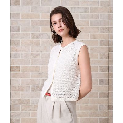 ANAYI/アナイ 【予約商品６月下旬以降順次お届け】シークインペーパーヤーン　プルオーバー