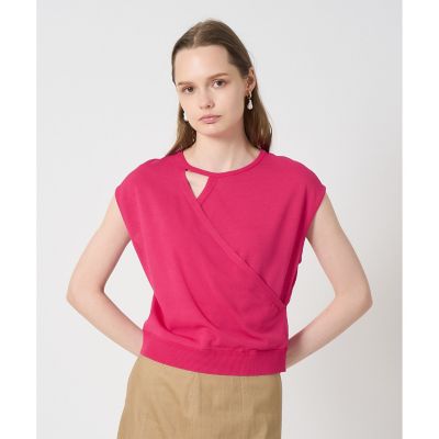 ＜ANAYI＞アシメカシュクールプルオーバー