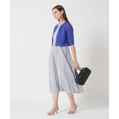 セットアップ対応商品】サマーメッシュショートカーディガン