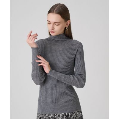 ANAYI リボンヤーンハイネックプルオーバー 38 シアーウールハイネック プルオーバー | ANAYI/アナイ | 三越伊勢丹